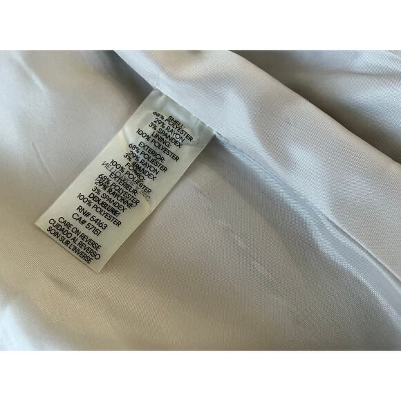 Calvin Klein women's blazer | Light Gray 2P - Picture 6 of 8